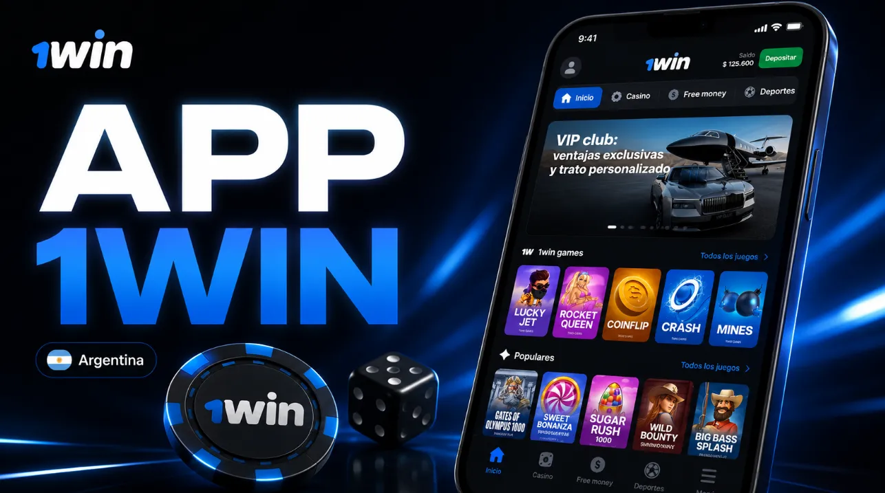 1win app para jugar desde el celular en Argentina