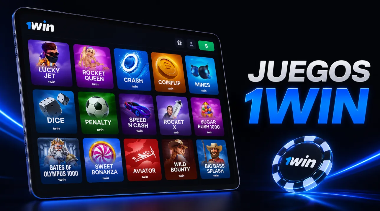Juegos destacados en 1win Casino Argentina